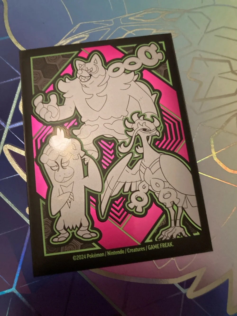 Pokemon Nidoran Female Card with Green Artwork